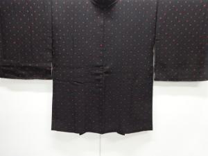 大正ロマン　絞り麻の葉模様織出し羽織